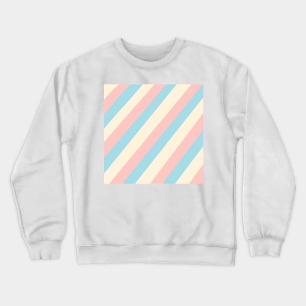 Pastel Pattern Design Crewneck Sweatshirt by Slletterings